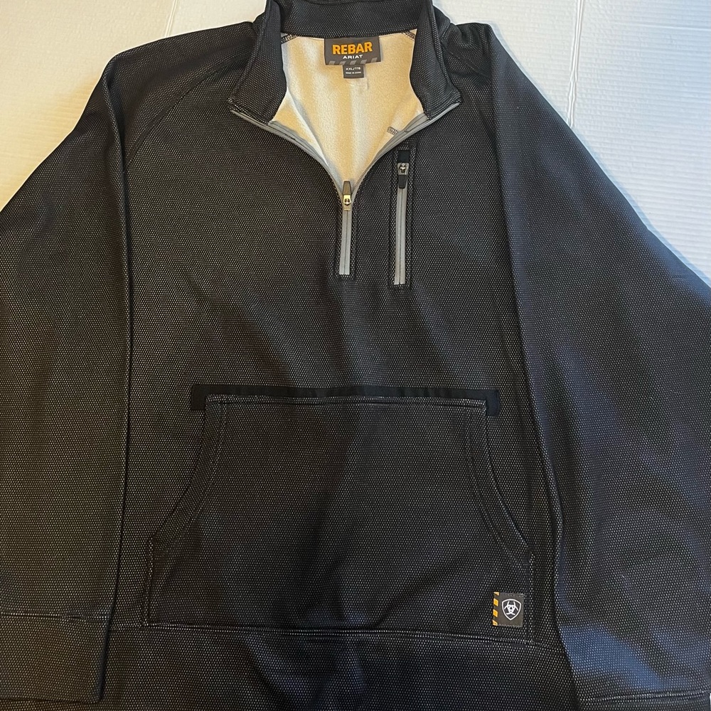 Ariat Rebar Quarter Zip Pullover with Pockets